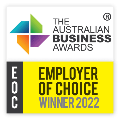 The Australian Business Awards - Employer of Choice Winner 2022