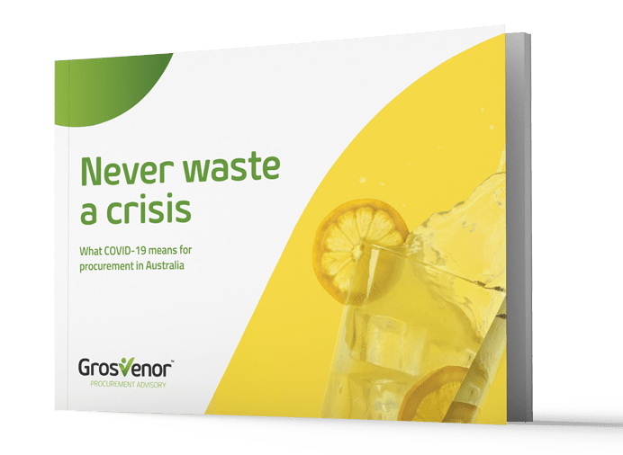 Never Waste a Crisis - What COVID-19 Means for Procurement in Australia