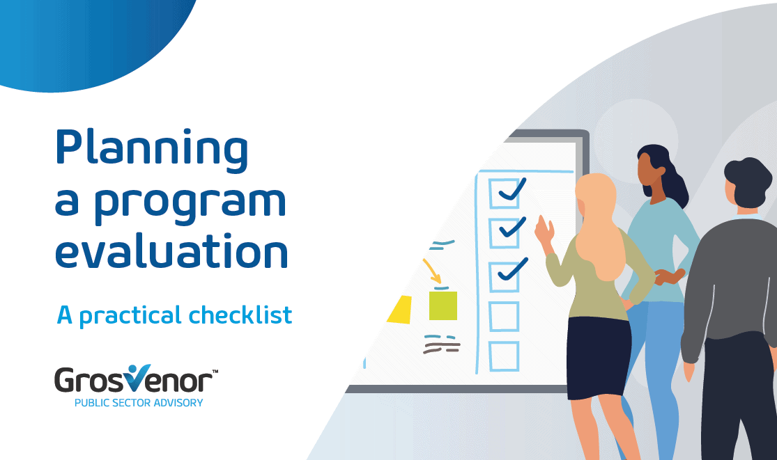 Program Evaluation Planning Checklist