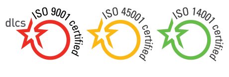 ISO Accreditations - ISO 9001, ISO 45001, ISO 14001